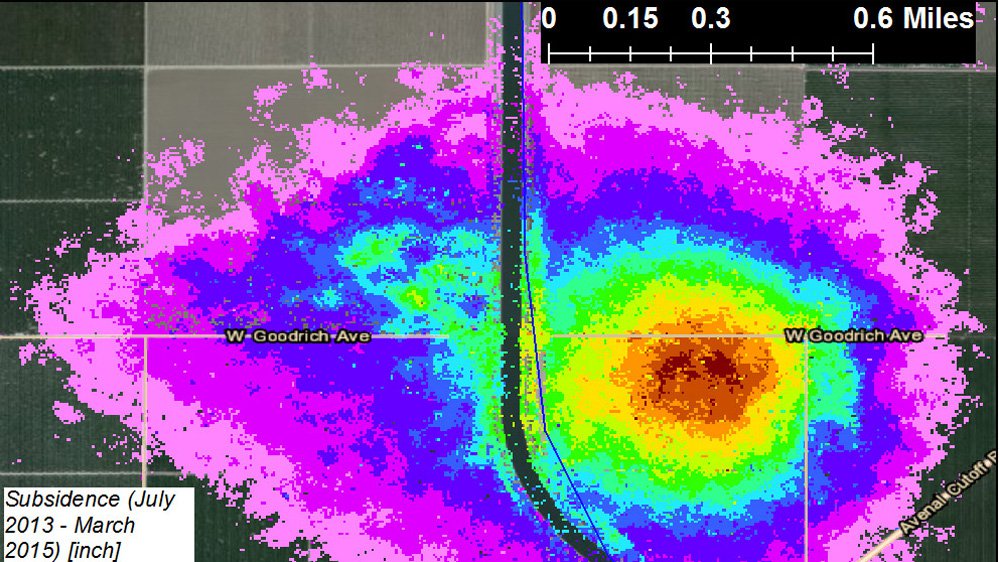 NASA: California Drought Causing Valley Land to Sink – NASA NASA: California Drought Causing Valley Land to Sink – NASA