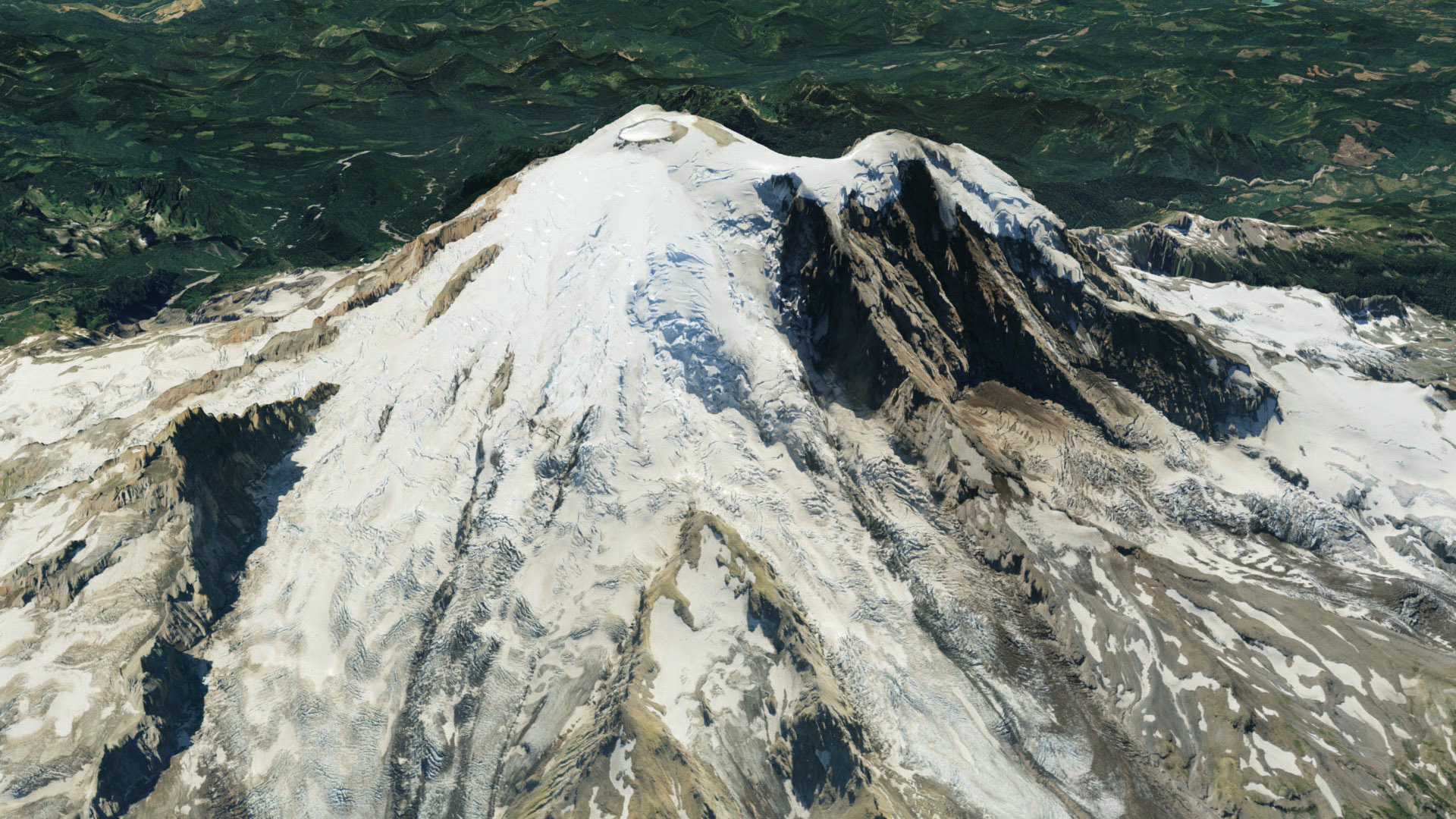 image of Mt Rainier