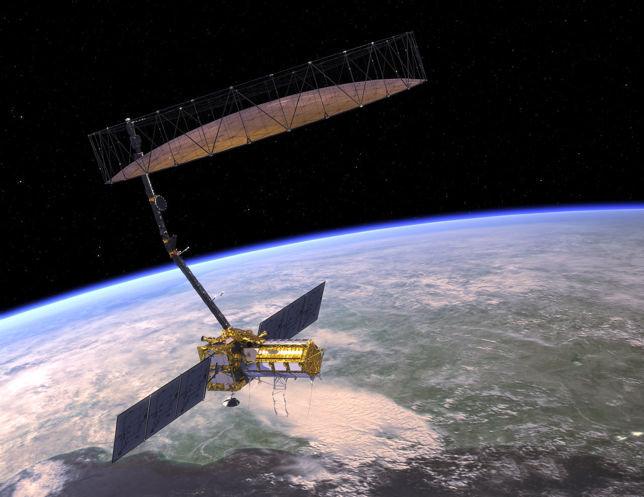 slide 1 - NASA-ISRO NISAR Mission Launch Date Under Review
